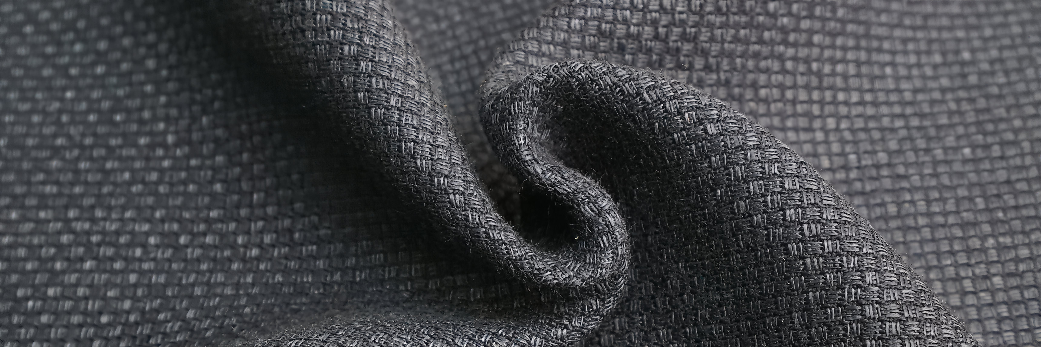 Linen and wool blended fabric for winter apparel